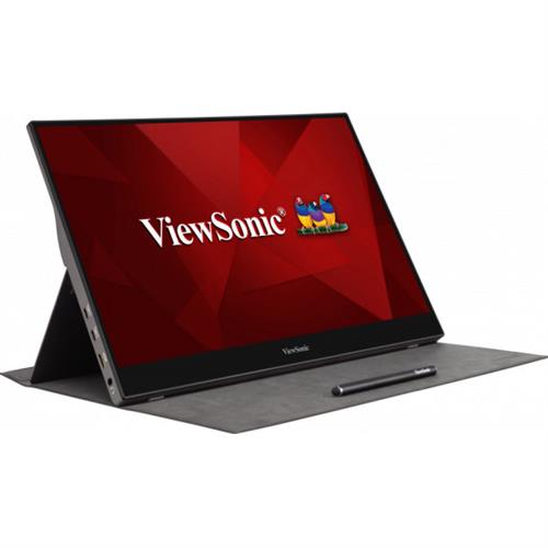 Viewsonic TD1655 39.6 cm (15.6") 1920 x 1080 pixels Full HD LED 6.5 ms Black Silver
