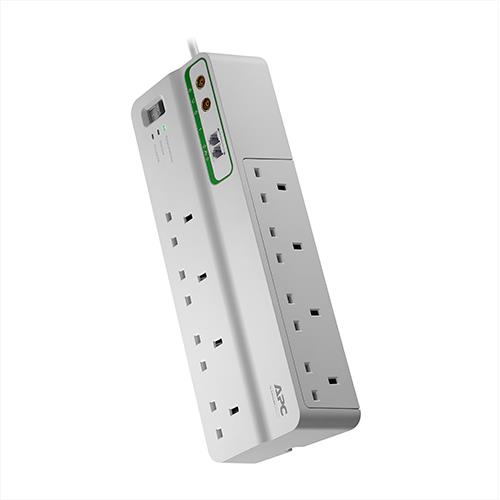 APC SurgeArrest 2690 J 8 AC outlet(s) 230 V 50 Hz 60000 A 48000 A
