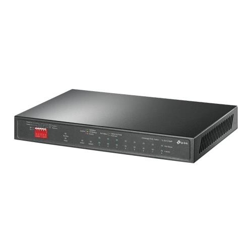 TP-Link TL-SG1210MP network switch Unmanaged Gigabit Ethernet (10/100/1000) Power over Ethernet (PoE) Black