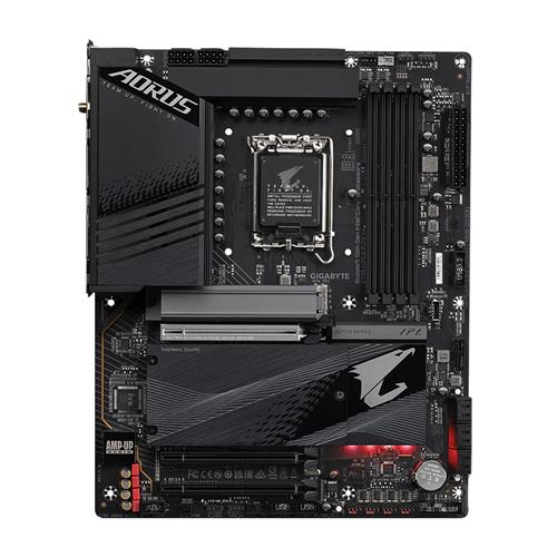GIGABYTE Z790 AORUS ELITE AX Motherboard - Supports Intel Core 14th CPUs 16*+2+ Phases Digital VRM up to 7600MHz DDR5 (OC) 4xPCIe 4.0 M.2 Wi-Fi 6E 2.5GbE LAN USB 3.2 Gen 2x2