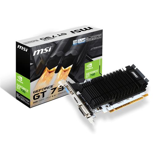 MSI GT 710 2GD3H LP GeForce GT 710 2 GB GDDR3 64 bit 4096 x 2160 pixels PCI Express x16 2.0