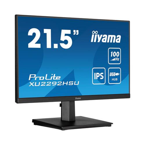 iiyama ProLite XU2292HSU-B6 54.6 cm (21.5") 1920 x 1080 pixels Full HD LED 4 ms Black