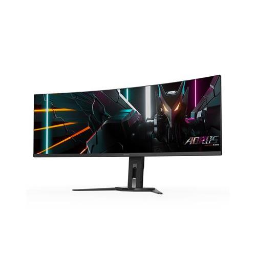 GIGABYTE CO49DQ OLED Curved Gaming Monitor - 5120x1440(DQHD) 1800R 144Hz 0.03ms KVM FreeSync Premium Pro HDMI 2.1