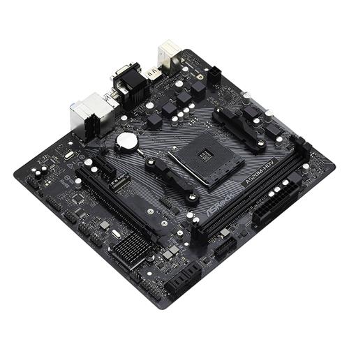 Asrock A520M-HDV AMD A520 Socket AM4 micro ATX