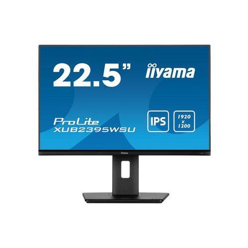 iiyama ProLite XUB2395WSU-B5 computer monitor 57.1 cm (22.5") 1920 x 1200 pixels WUXGA LED Black