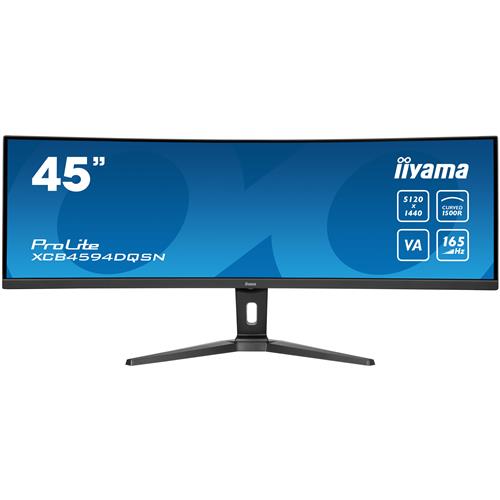 iiyama G-MASTER 45"LCD Curved Bus. UWQHD computer monitor 113 cm (44.5") 5120 x 1440 pixels Dual QHD LED Black