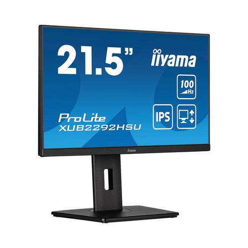 iiyama ProLite XUB2292HSU-B6 computer monitor 54.6 cm (21.5") 1920 x 1080 pixels Full HD LED Black