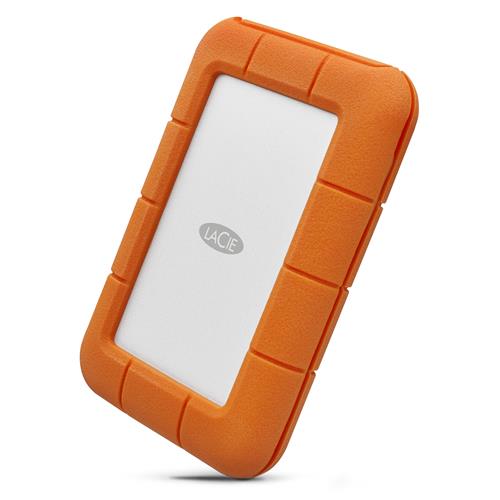 LaCie Rugged USB-C external hard drive 5 TB USB Type-C 3.2 Gen 1 (3.1 Gen 1) Grey Yellow