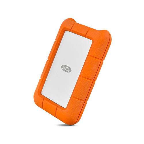 LaCie Rugged USB-C external hard drive 2 TB 2.5" USB Type-C 3.2 Gen 1 (3.1 Gen 1) Orange Silver