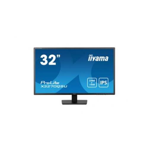 iiyama ProLite X3270QSU-B1 computer monitor 80 cm (31.5") 2560 x 1440 pixels Wide Quad HD LED Black