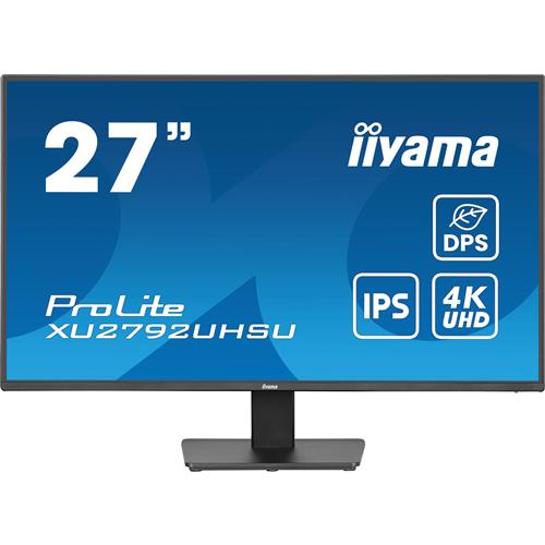 iiyama ProLite XU2792UHSU-B6 computer monitor 68.6 cm (27") 3840 x 2160 pixels 4K Ultra HD LED Black
