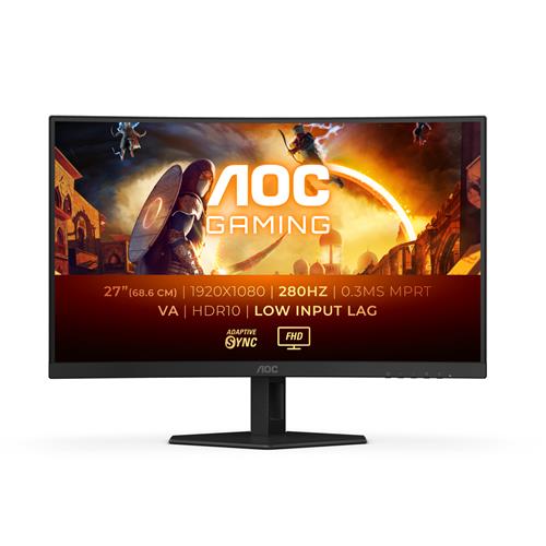 AOC G4 C27G4ZXE computer monitor 68.6 cm (27") 1920 x 1080 pixels Full HD LED Black Grey