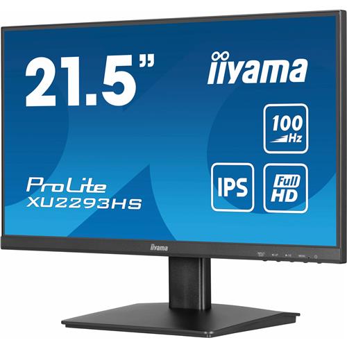 iiyama ProLite XU2293HS-B6 54.6 cm (21.5") 1920 x 1080 pixels Full HD LED 1 ms Black