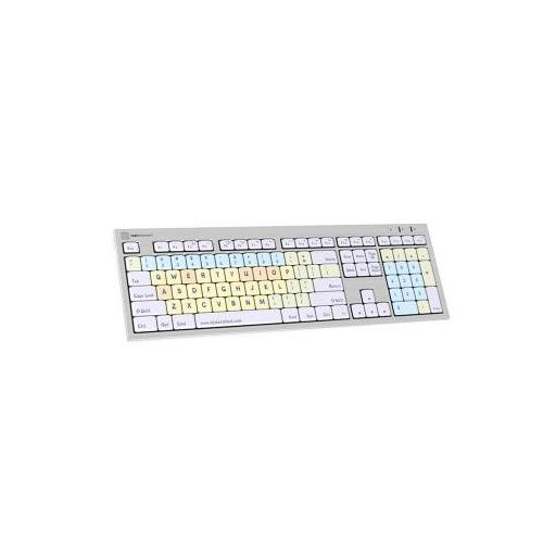 Logickeyboard LKB-DYSLEX-CWMU-UK keyboard Home USB QWERTY English White
