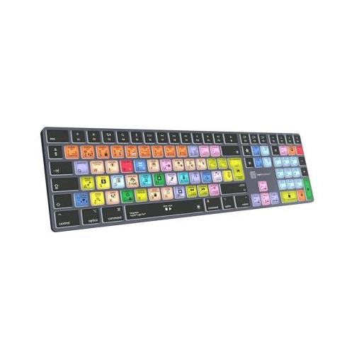 Logickeyboard LKB-LOGXP2-TM-UK keyboard Office Bluetooth QWERTY English Grey Titanium