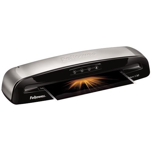Fellowes A3 Laminator Machine Saturn A4 Laminating Machine 80 to 125 Micron 10 A4 Laminating Pouch Starter Pack Included