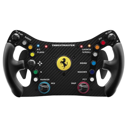 Thrustmaster Ferrari 488 GT3 Wheel Add-On Black USB Steering wheel Analogue / Digital PC Xbox One Xbox One S Xbox One X Xbox Series S Xbox Series X PlayStation 4 PlayStation 5