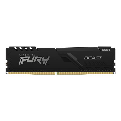 Kingston Technology FURY Beast 16GB 3200MT/s DDR4 CL16 DIMM 1Gx8 Black