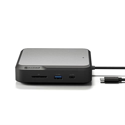 ALOGIC DUCD2 laptop dock/port replicator Wired USB 3.2 Gen 2 (3.1 Gen 2) Type-C Grey Black