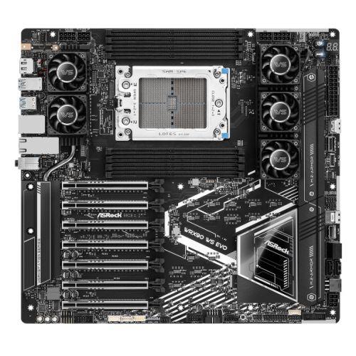 Asrock WRX90 WS EVO motherboard AMD WRX90 Socket sTR5 EEB