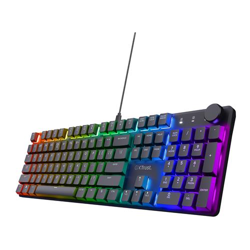 Trust GXT 866 Torix Wired USB Mechanical QWERTY LED Black