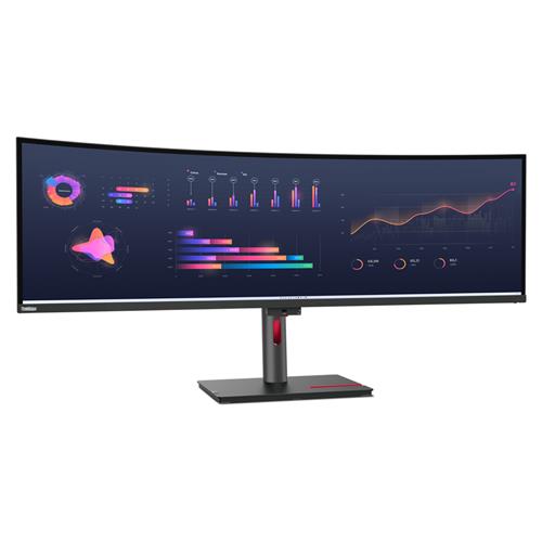Lenovo ThinkVision P49w-30 computer monitor 124.5 cm (49") 5120 x 1440 pixels DQHD LED Black